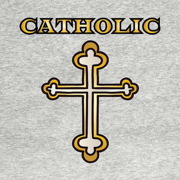 Catholic Cross by JevLavigne